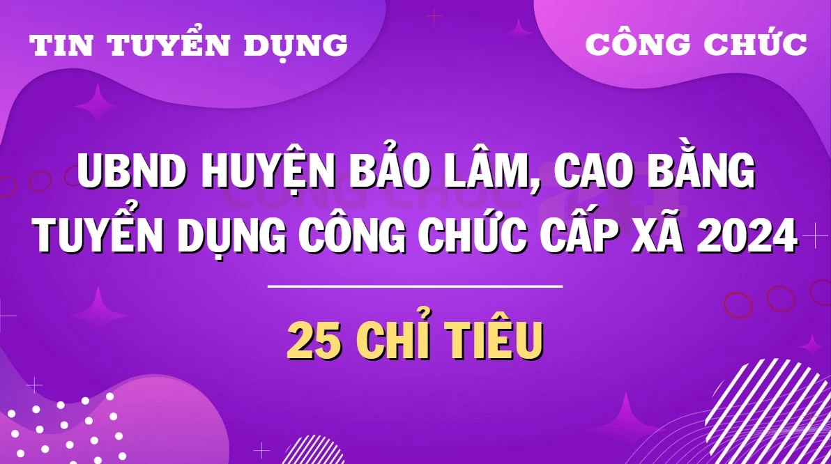 Thông tin tuyển dụng viên chức giáo dục huyện Can Lộc, Hà Tĩnh năm học 2024-2025