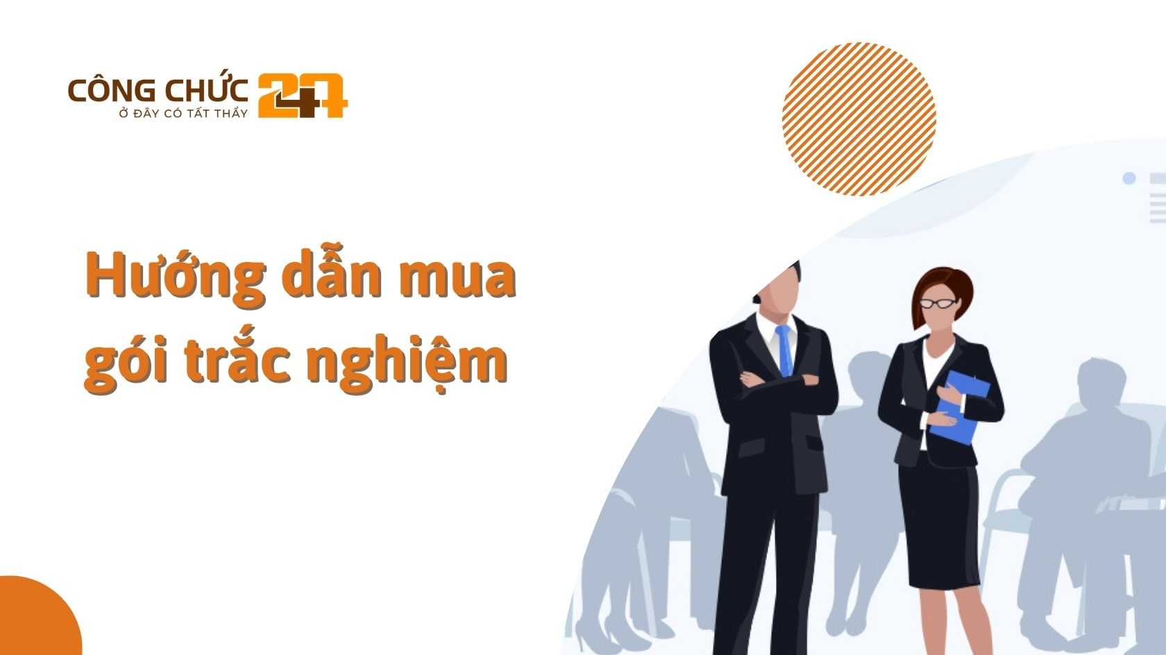 Hướng dẫn mua gói trắc nghiệm