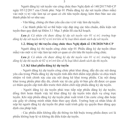 Hình thức, nội dung; xác định người trúng tuyển; thời gian tuyển dụng, địa điểm thi tuyển, xét tuyển